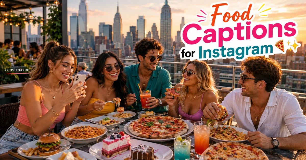 Food Captions for Instagram