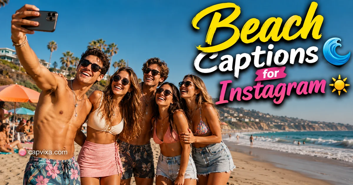 Beach Captions for Instagram