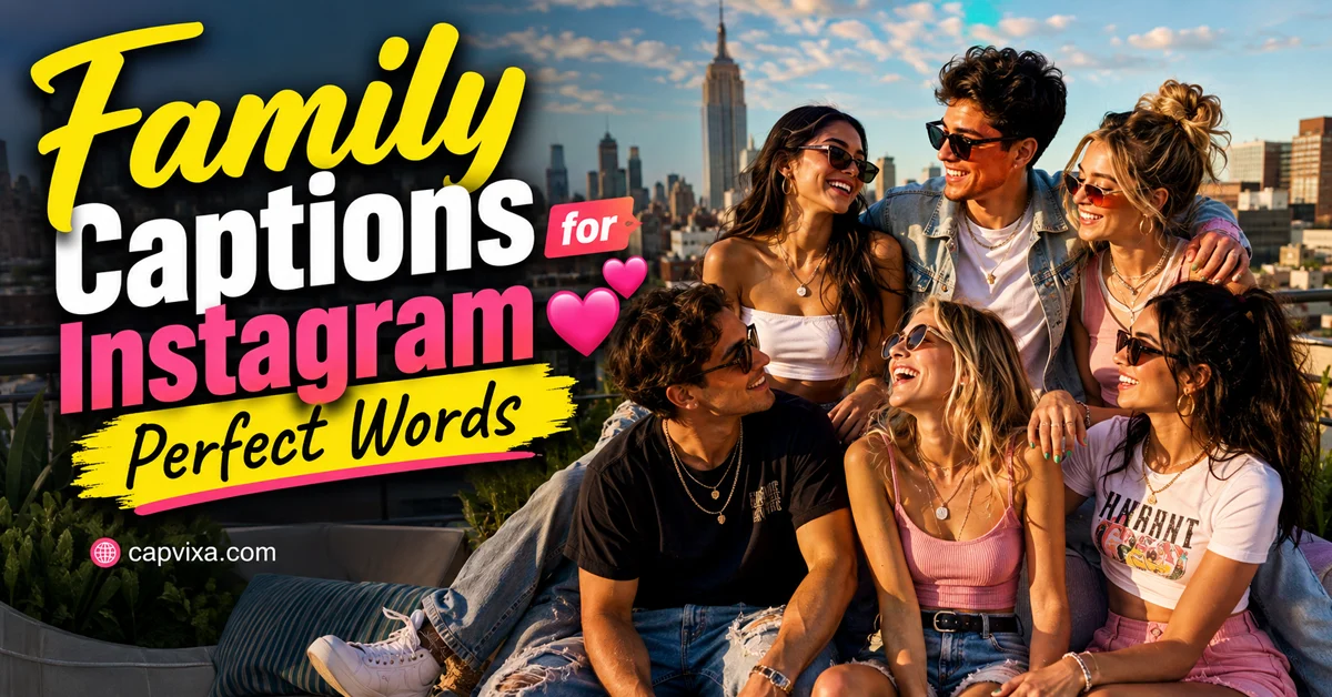 Family Captions for Instagram
