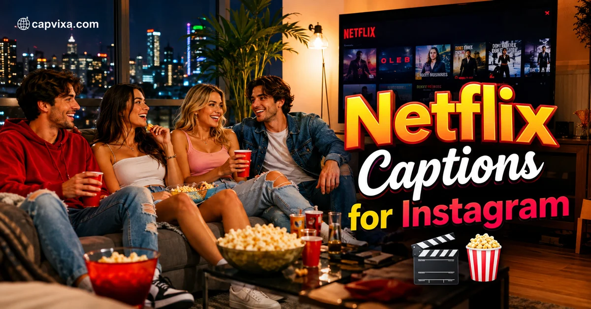 Netflix Captions for Instagram