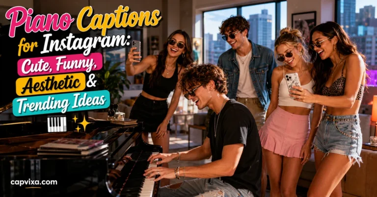 Piano Captions for Instagram