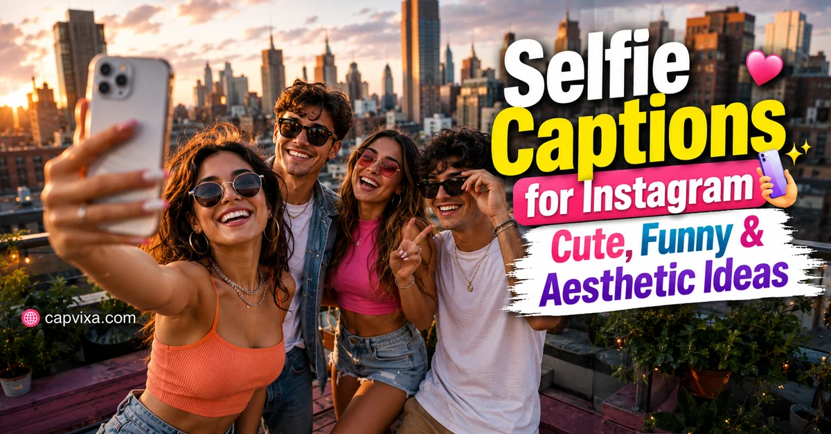 Selfie Captions for Instagram