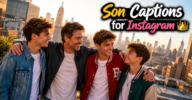 Son Captions for Instagram