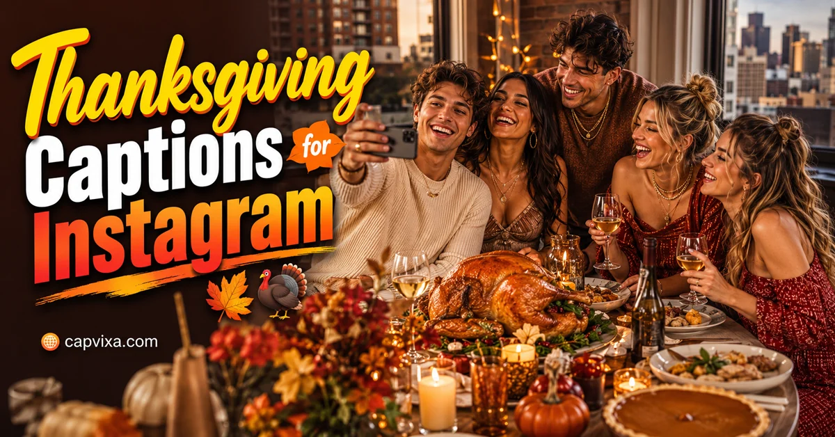 Thanksgiving Captions for Instagram