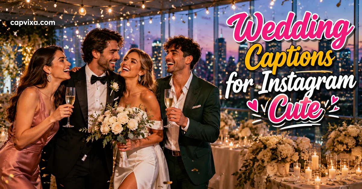 Wedding Captions for Instagram