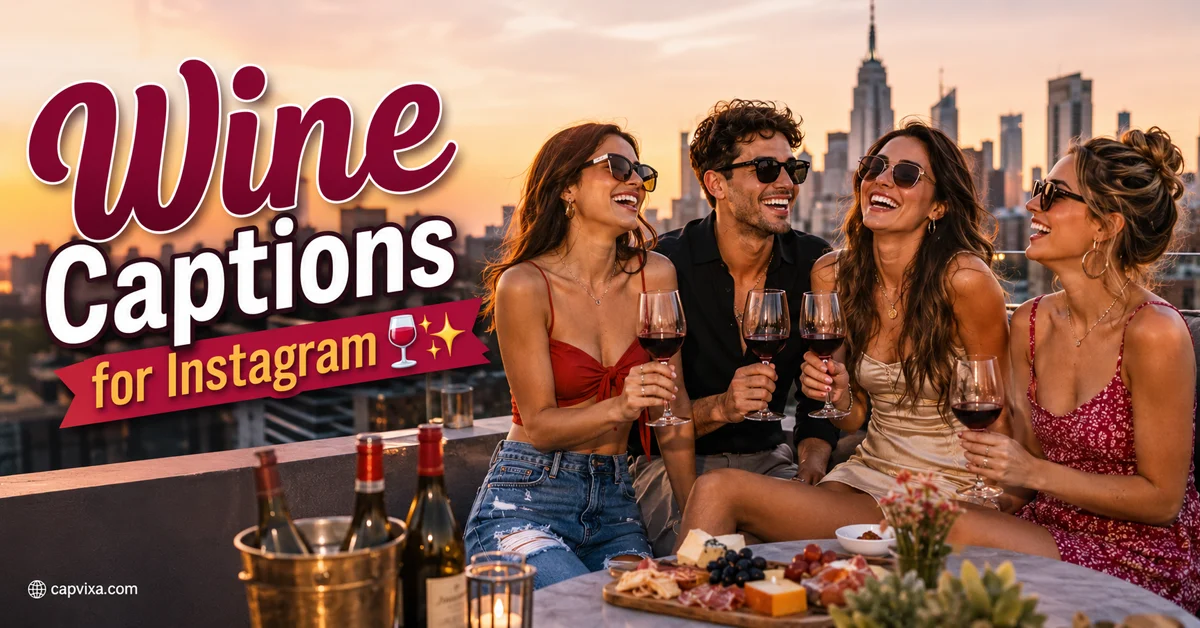 Wine Captions for Instagram