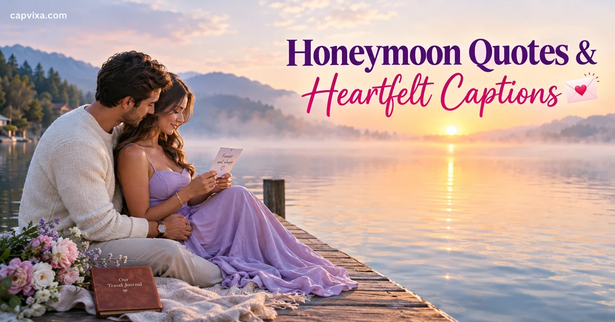 Honeymoon Captions for Instagram