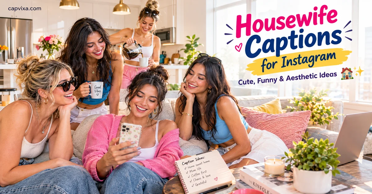 Housewife Captions for Instagram