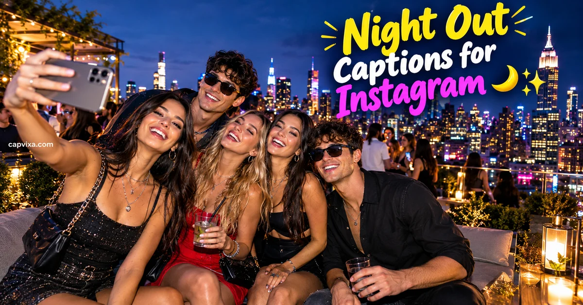 Night Out Captions For Instagram