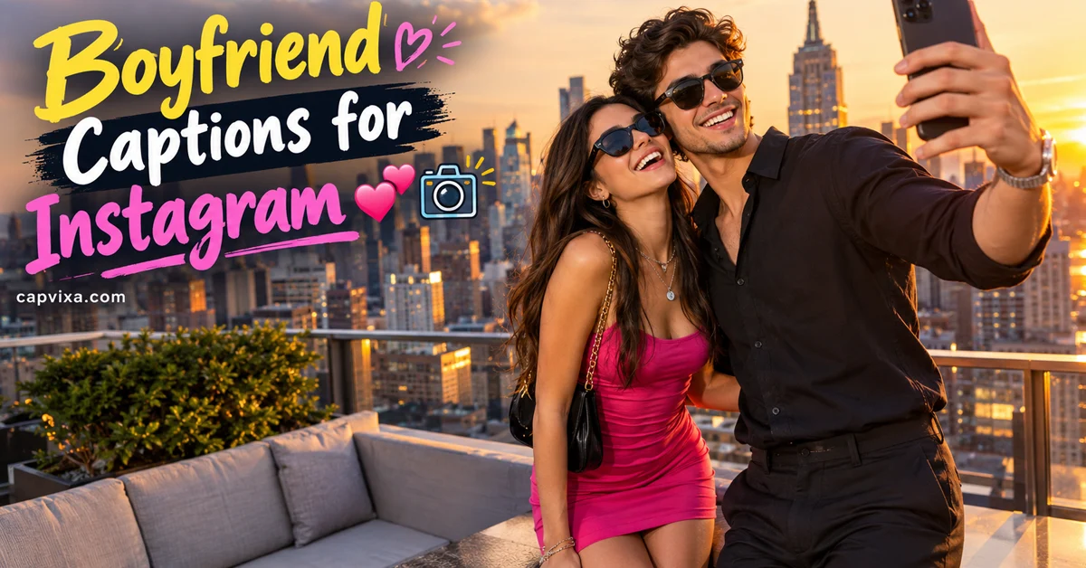 Boyfriend Captions for Instagram