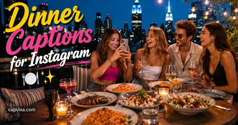 Dinner Captions for Instagram