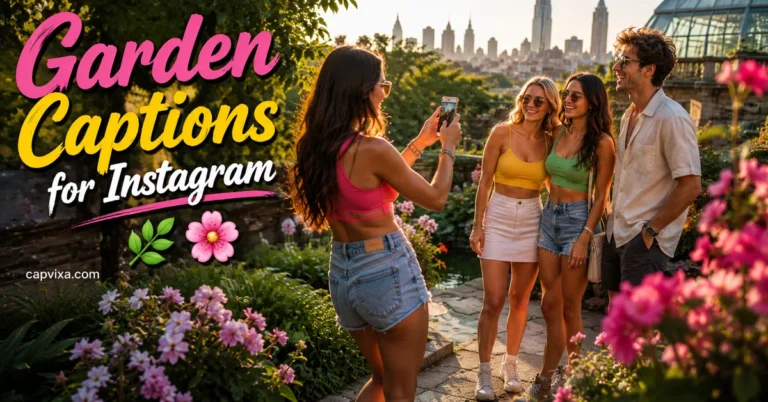 Garden Captions for Instagram