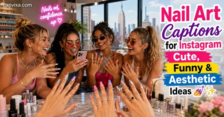 Nail Art Captions for Instagram